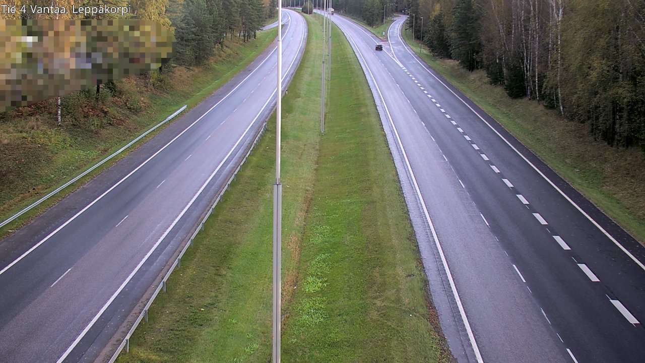 Weather Camera Image Road 4 Vantaa Leppäkorpi, Vantaa, Uusimaa