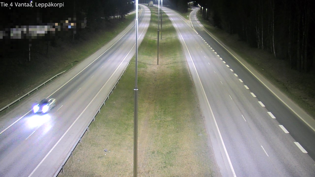 Weather Camera Image Road 4 Vantaa Leppäkorpi, Vantaa, Uusimaa