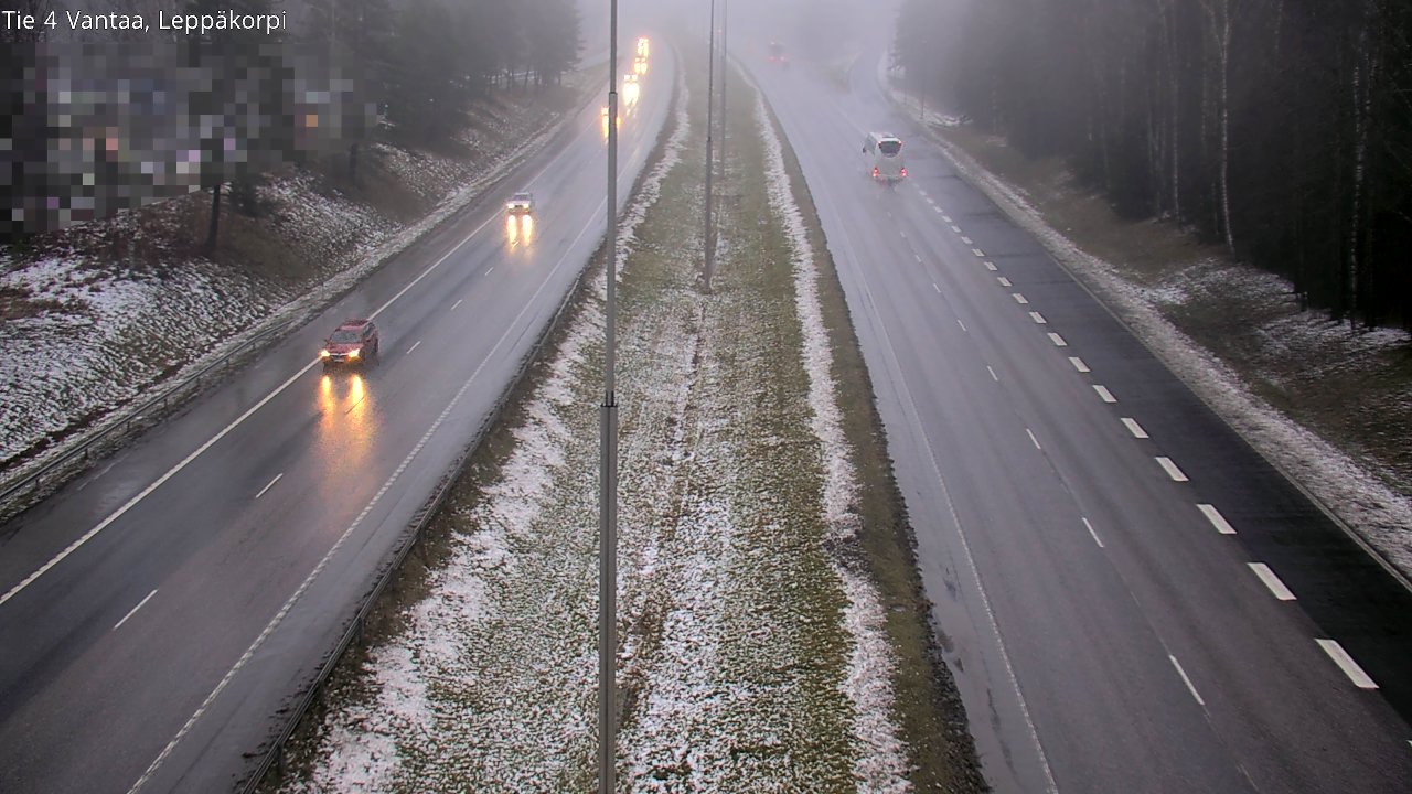 Weather Camera Image Väg 4 Vanda Alkärr, Vantaa, Uusimaa