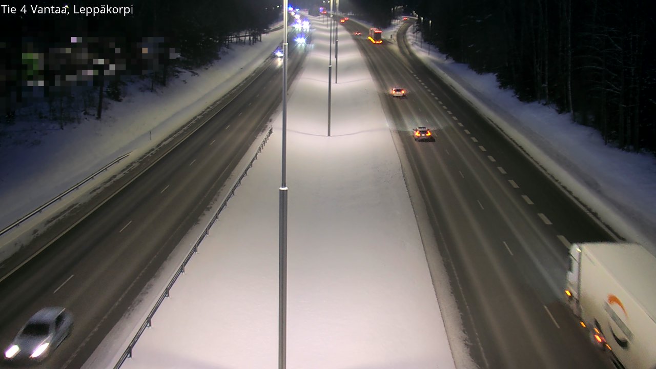 Weather Camera Image Road 4 Vantaa Leppäkorpi, Vantaa, Uusimaa