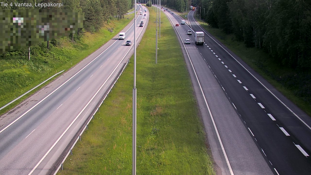 Kelikamerat Kuva Tie 4 Vantaa Leppäkorpi, Vantaa, Uusimaa