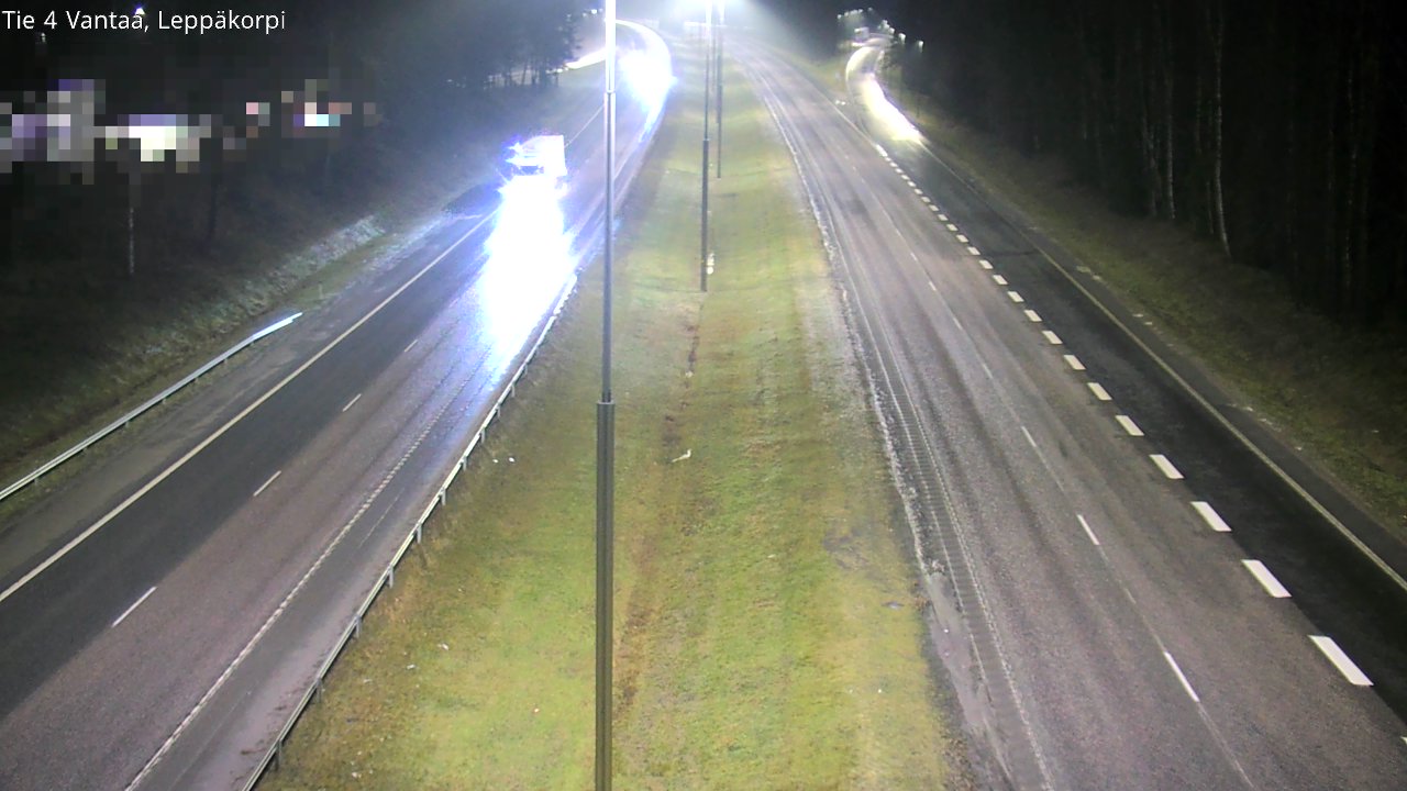 Weather Camera Image Väg 4 Vanda Alkärr, Vantaa, Uusimaa