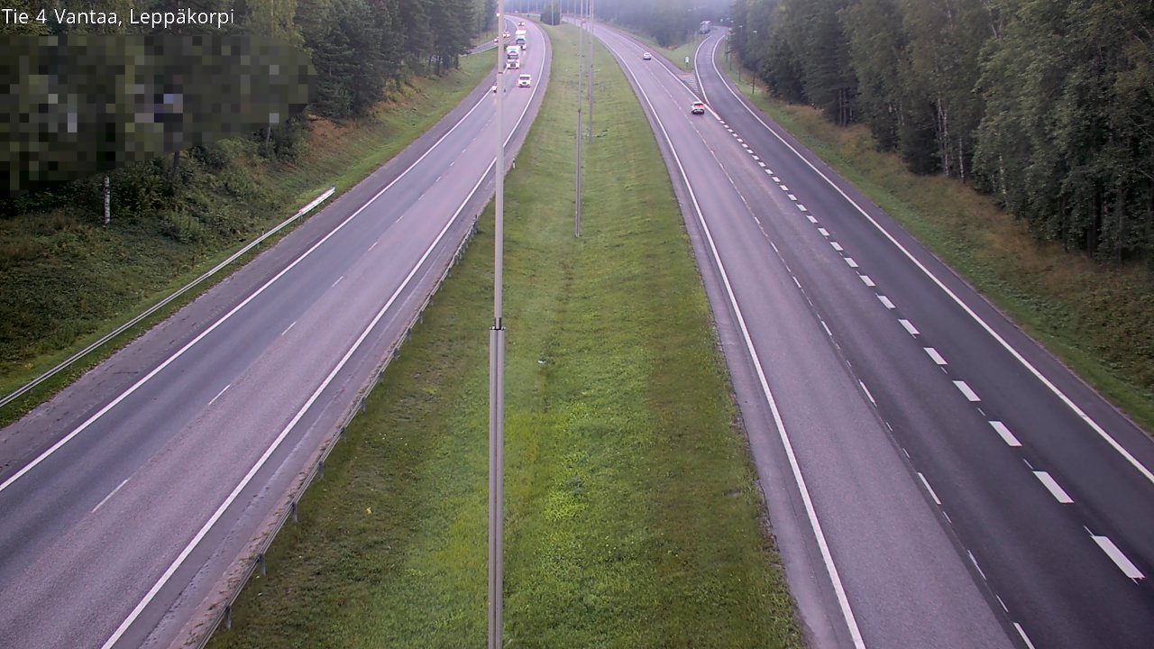 Weather Camera Image Road 4 Vantaa Leppäkorpi, Vantaa, Uusimaa