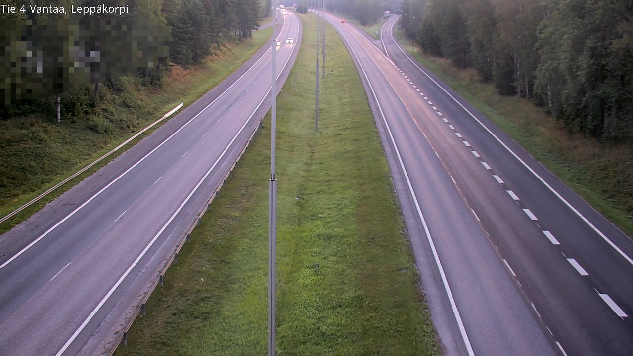 Weather Camera Image Road 4 Vantaa Leppäkorpi, Vantaa, Uusimaa