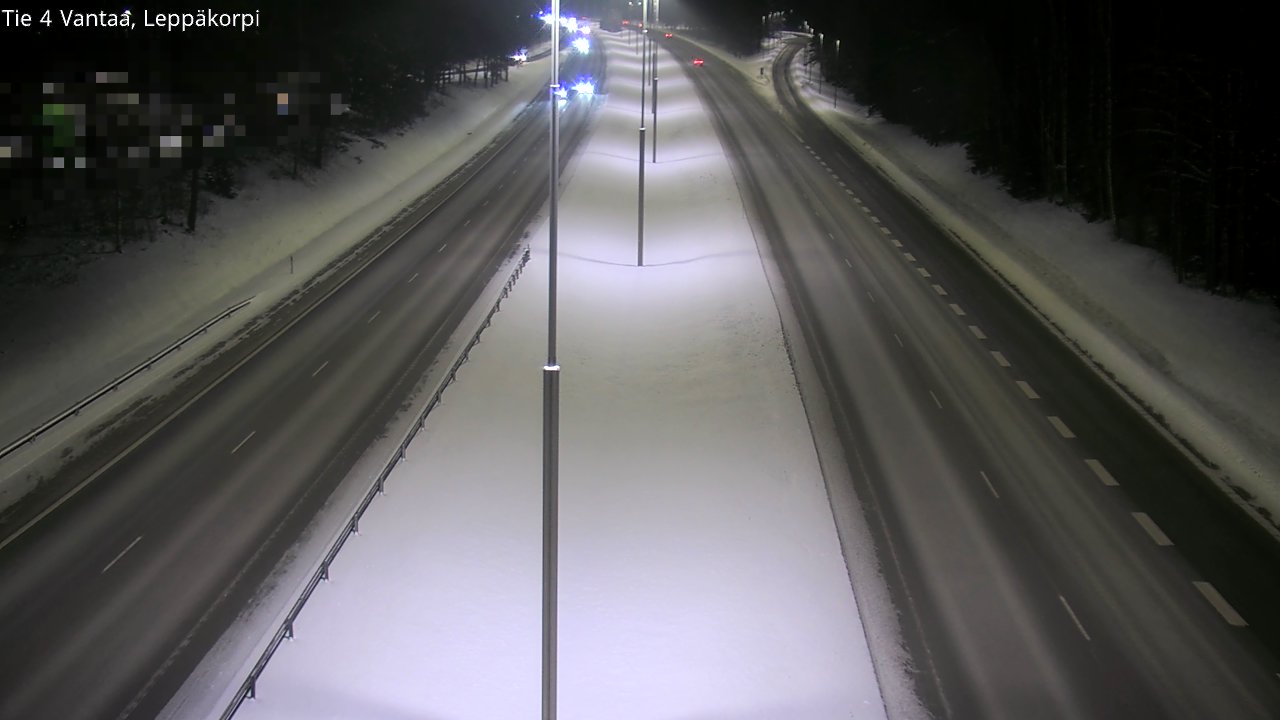 Weather Camera Image Road 4 Vantaa Leppäkorpi, Vantaa, Uusimaa