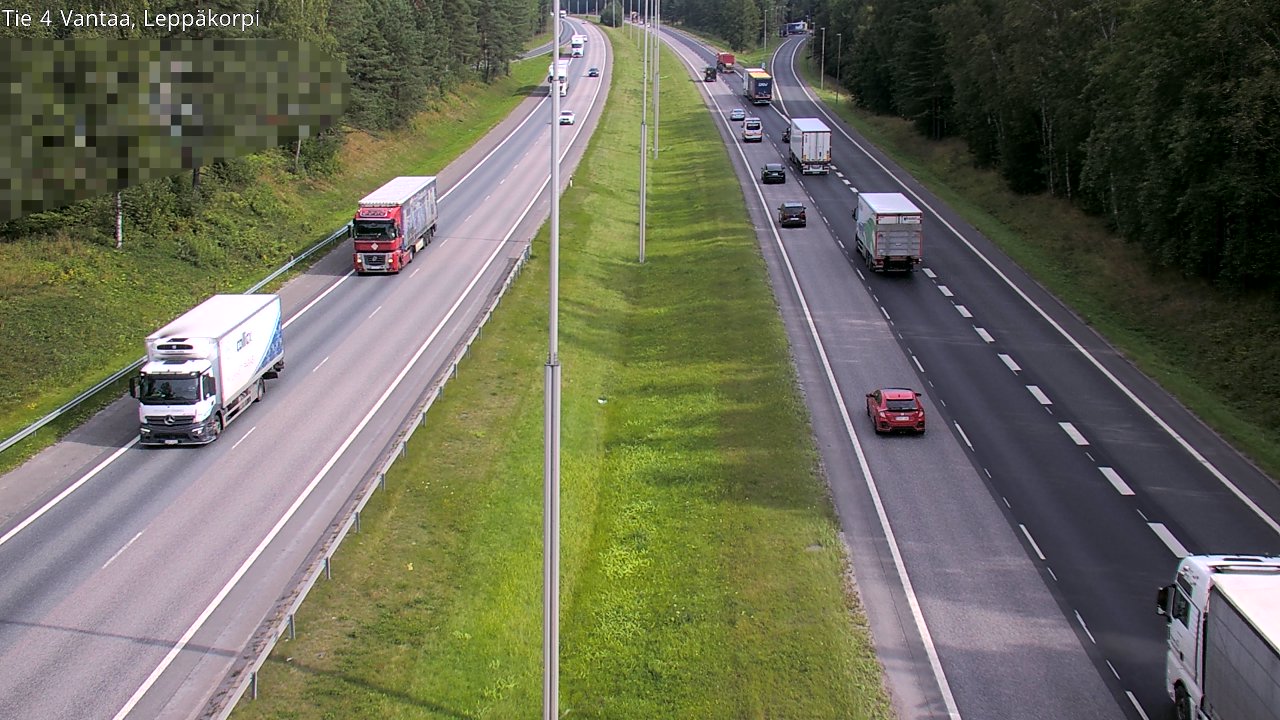 Weather Camera Image Road 4 Vantaa Leppäkorpi, Vantaa, Uusimaa