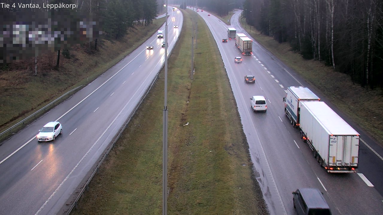Weather Camera Image Väg 4 Vanda Alkärr, Vantaa, Uusimaa