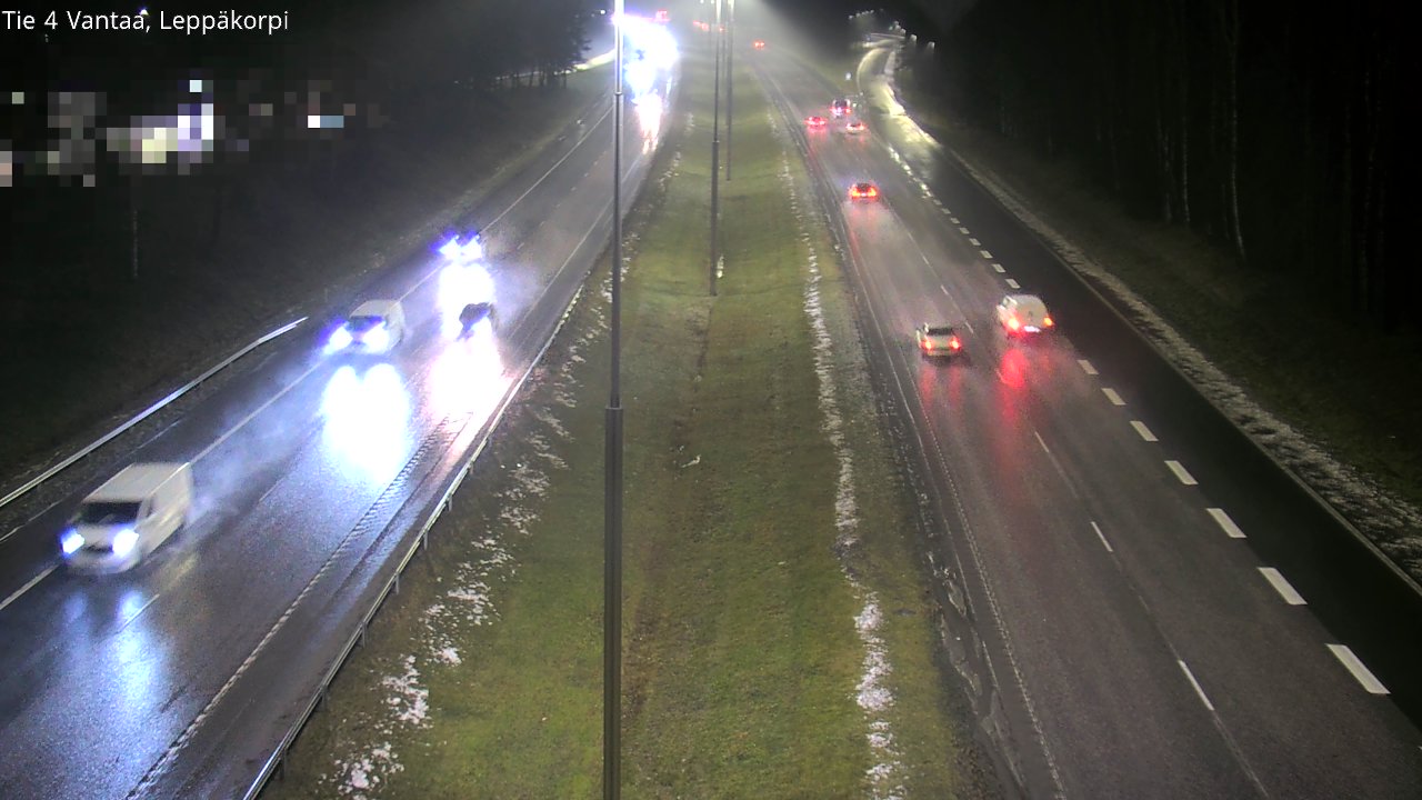 Weather Camera Image Väg 4 Vanda Alkärr, Vantaa, Uusimaa