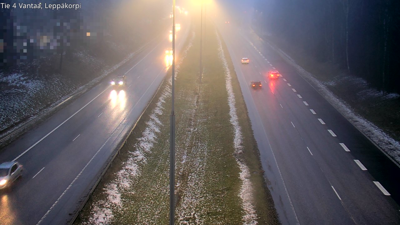 Weather Camera Image Väg 4 Vanda Alkärr, Vantaa, Uusimaa