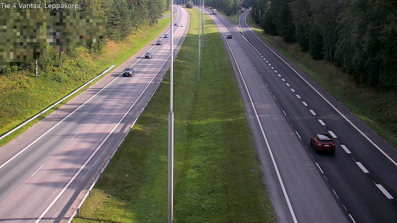 Weather Camera Image Road 4 Vantaa Leppäkorpi, Vantaa, Uusimaa