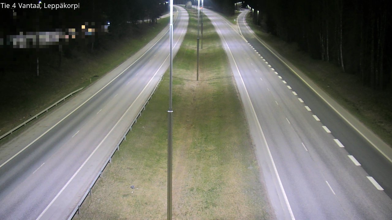 Weather Camera Image Road 4 Vantaa Leppäkorpi, Vantaa, Uusimaa