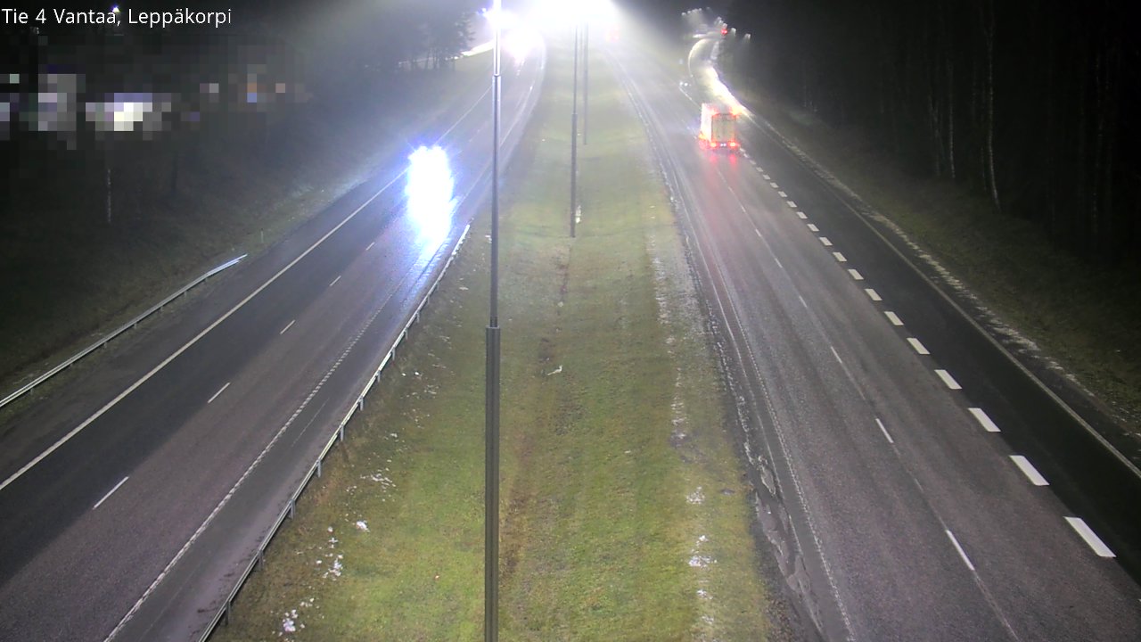Weather Camera Image Väg 4 Vanda Alkärr, Vantaa, Uusimaa
