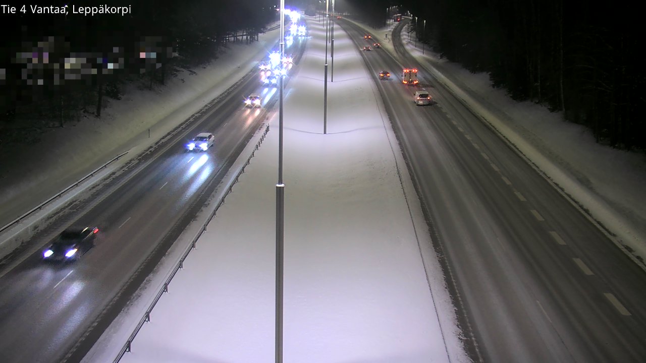 Kelikamerat Kuva Tie 4 Vantaa Leppäkorpi, Vantaa, Uusimaa