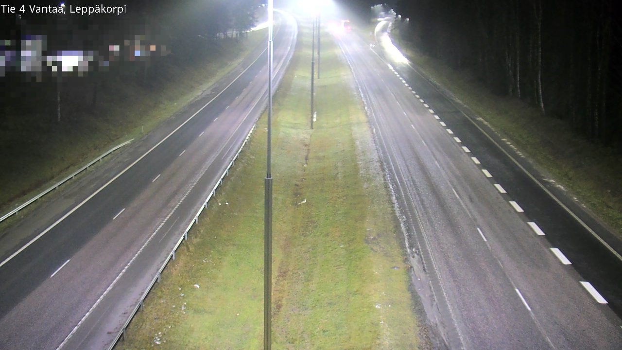 Weather Camera Image Väg 4 Vanda Alkärr, Vantaa, Uusimaa