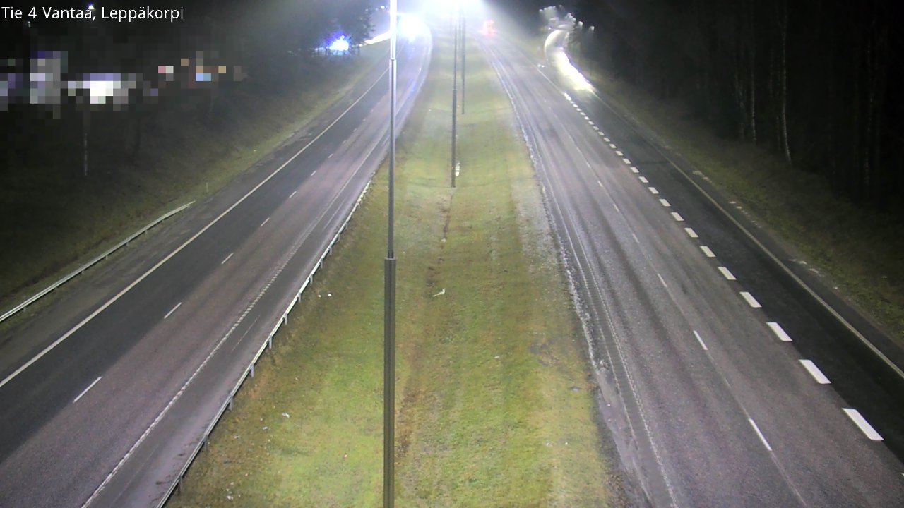 Weather Camera Image Väg 4 Vanda Alkärr, Vantaa, Uusimaa