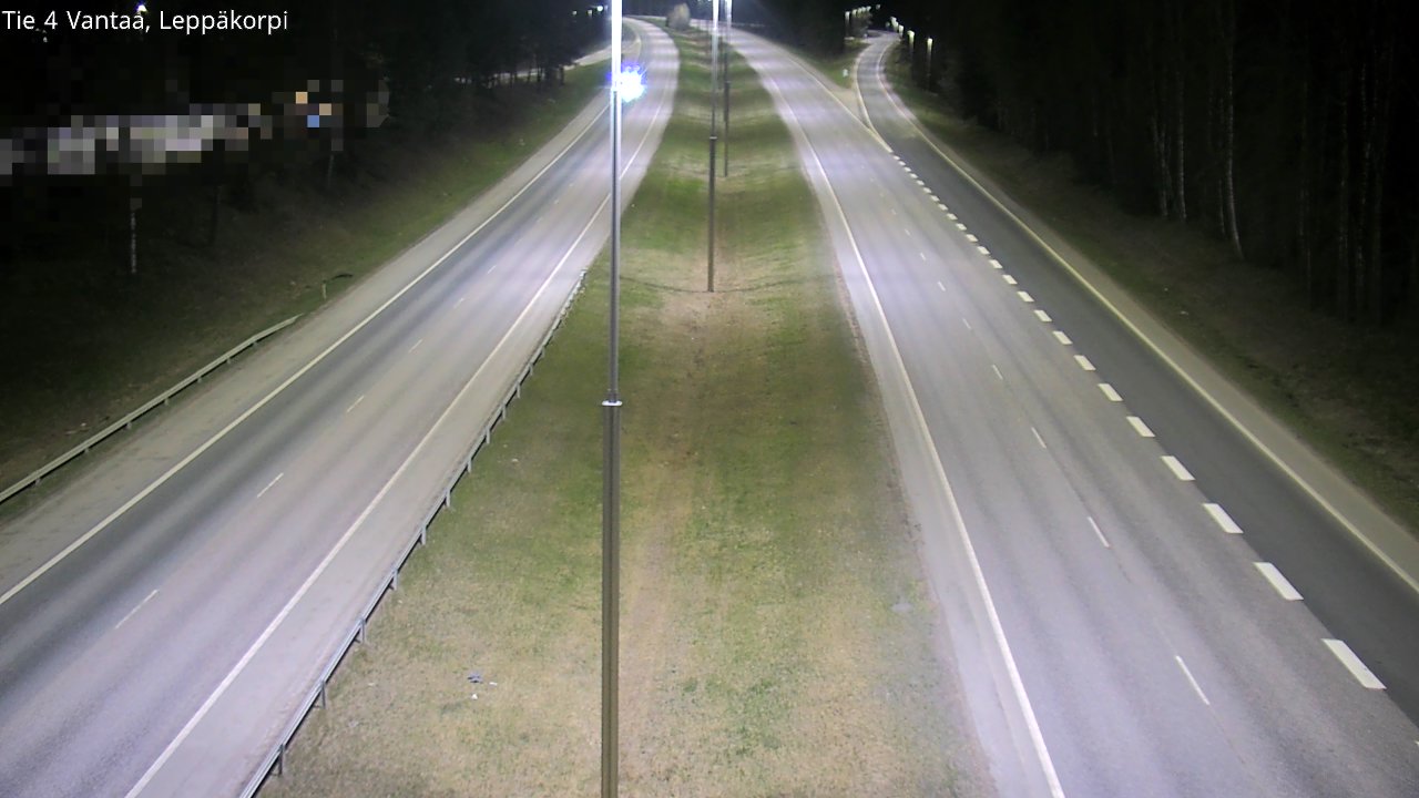 Weather Camera Image Road 4 Vantaa Leppäkorpi, Vantaa, Uusimaa