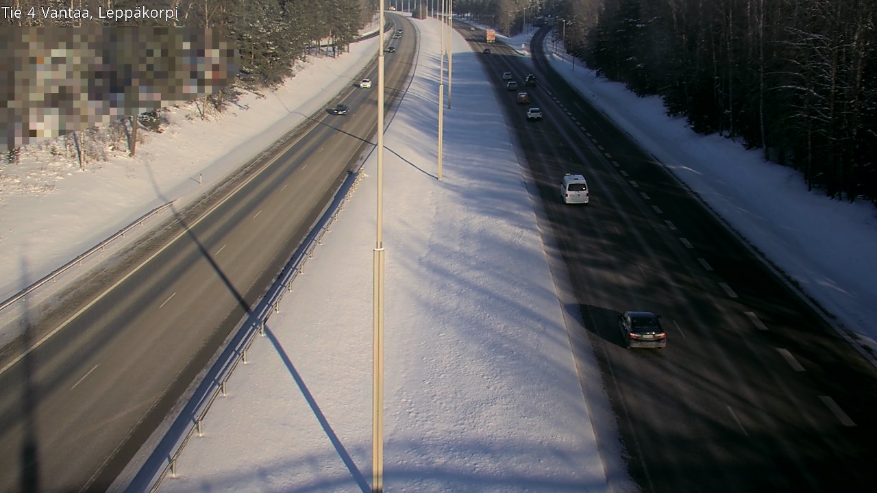 Kelikamerat Kuva Tie 4 Vantaa Leppäkorpi, Vantaa, Uusimaa