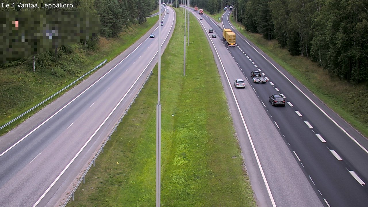 Weather Camera Image Road 4 Vantaa Leppäkorpi, Vantaa, Uusimaa