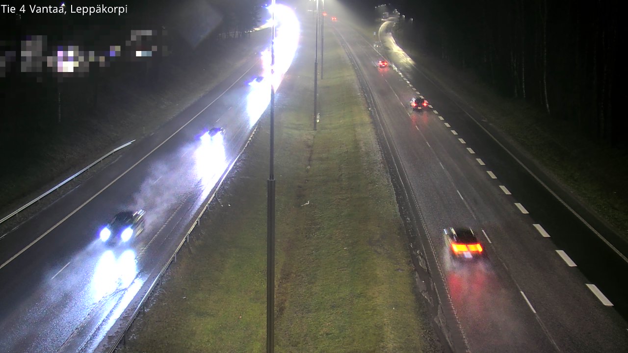 Weather Camera Image Väg 4 Vanda Alkärr, Vantaa, Uusimaa