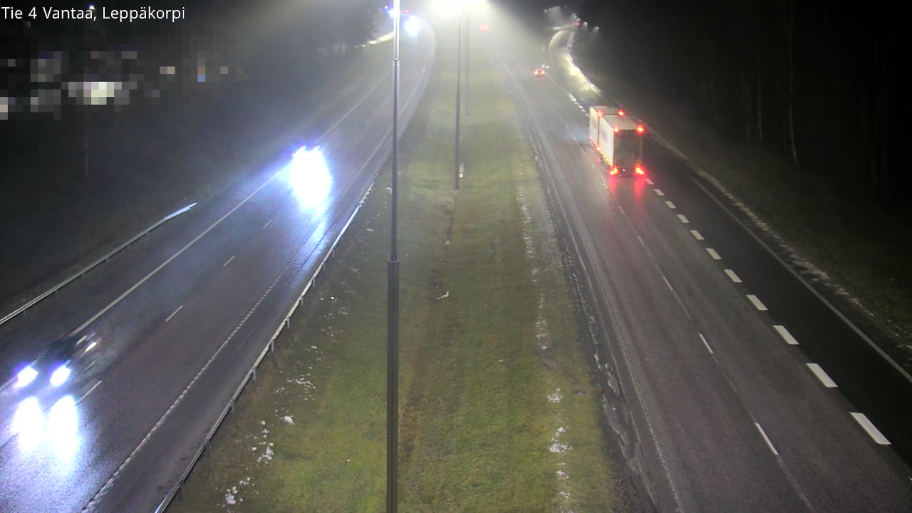 Weather Camera Image Väg 4 Vanda Alkärr, Vantaa, Uusimaa