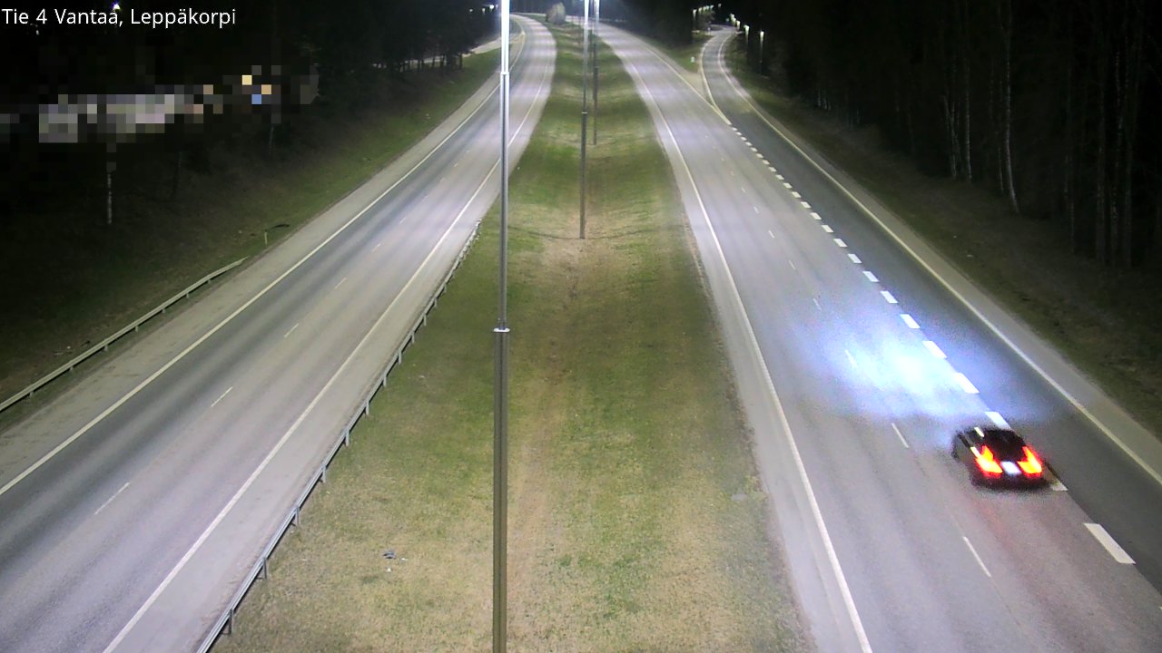 Weather Camera Image Road 4 Vantaa Leppäkorpi, Vantaa, Uusimaa