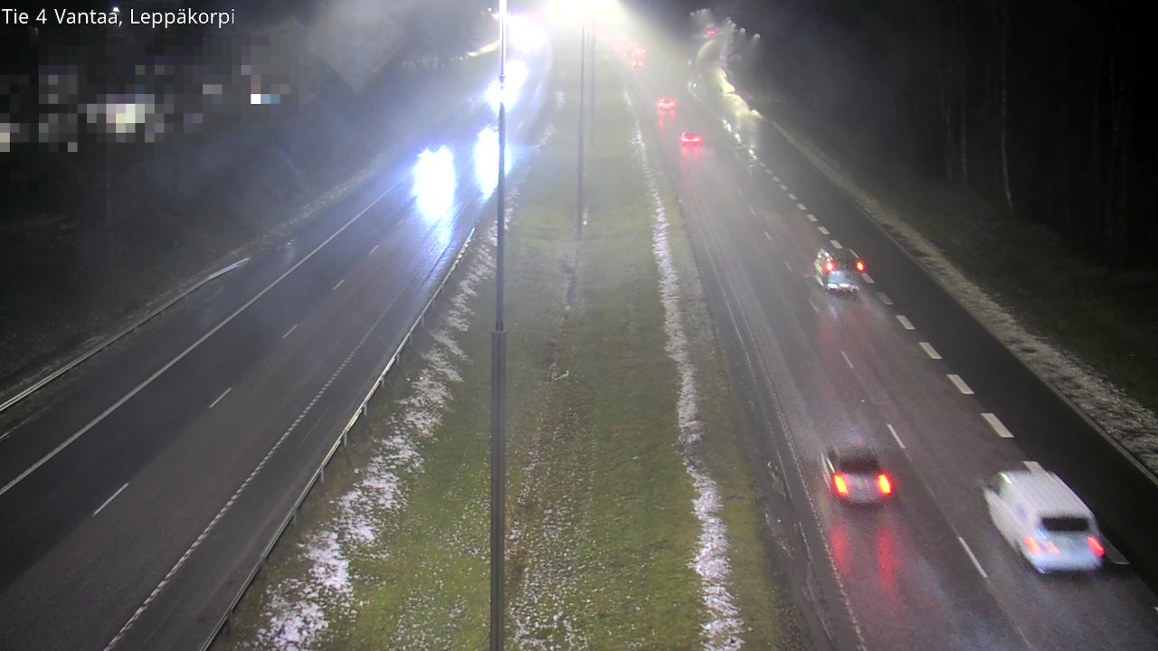 Weather Camera Image Väg 4 Vanda Alkärr, Vantaa, Uusimaa