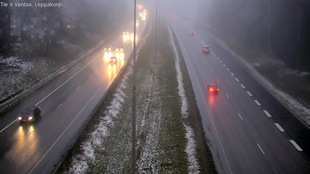 Weather Camera Image Väg 4 Vanda Alkärr, Vantaa, Uusimaa