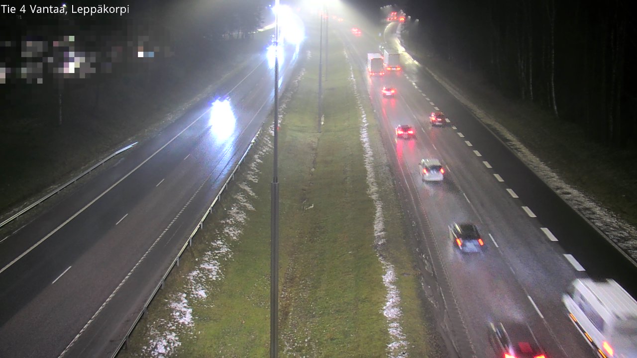 Weather Camera Image Väg 4 Vanda Alkärr, Vantaa, Uusimaa