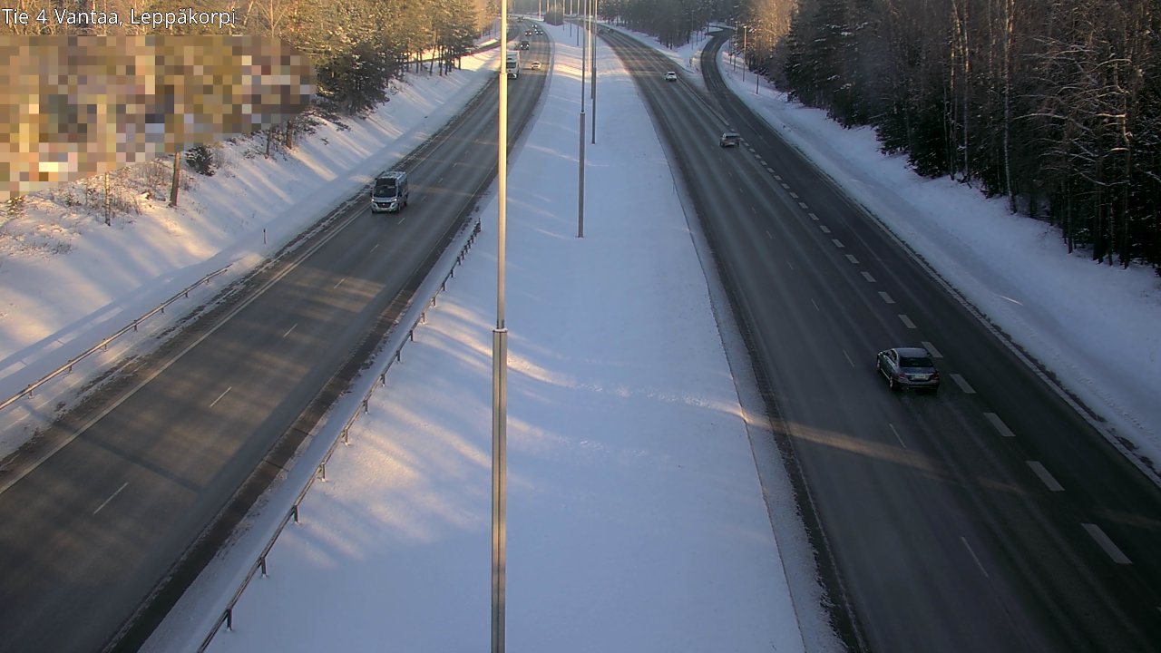 Kelikamerat Kuva Tie 4 Vantaa Leppäkorpi, Vantaa, Uusimaa