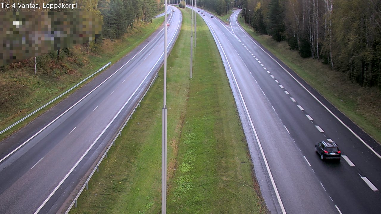 Weather Camera Image Road 4 Vantaa Leppäkorpi, Vantaa, Uusimaa