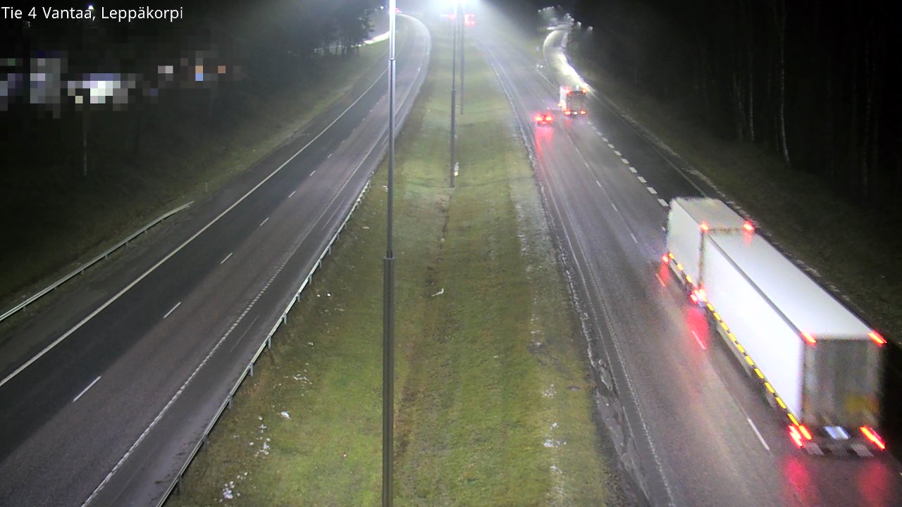 Weather Camera Image Väg 4 Vanda Alkärr, Vantaa, Uusimaa