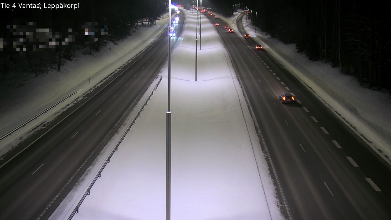 Kelikamerat Kuva Tie 4 Vantaa Leppäkorpi, Vantaa, Uusimaa