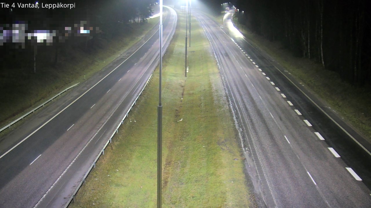 Weather Camera Image Väg 4 Vanda Alkärr, Vantaa, Uusimaa