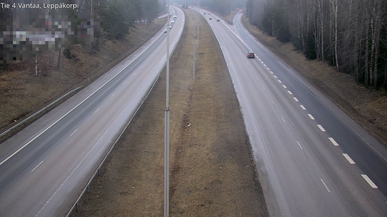Weather Camera Image Road 4 Vantaa Leppäkorpi, Vantaa, Uusimaa