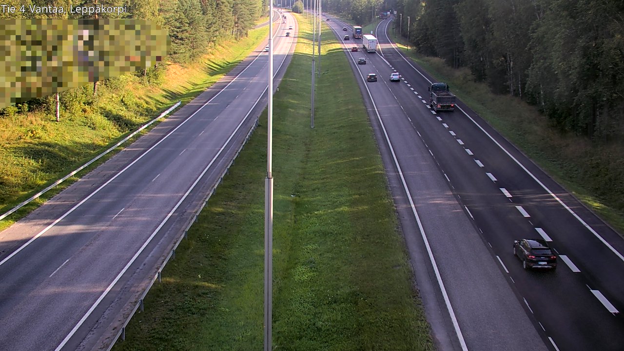 Weather Camera Image Road 4 Vantaa Leppäkorpi, Vantaa, Uusimaa