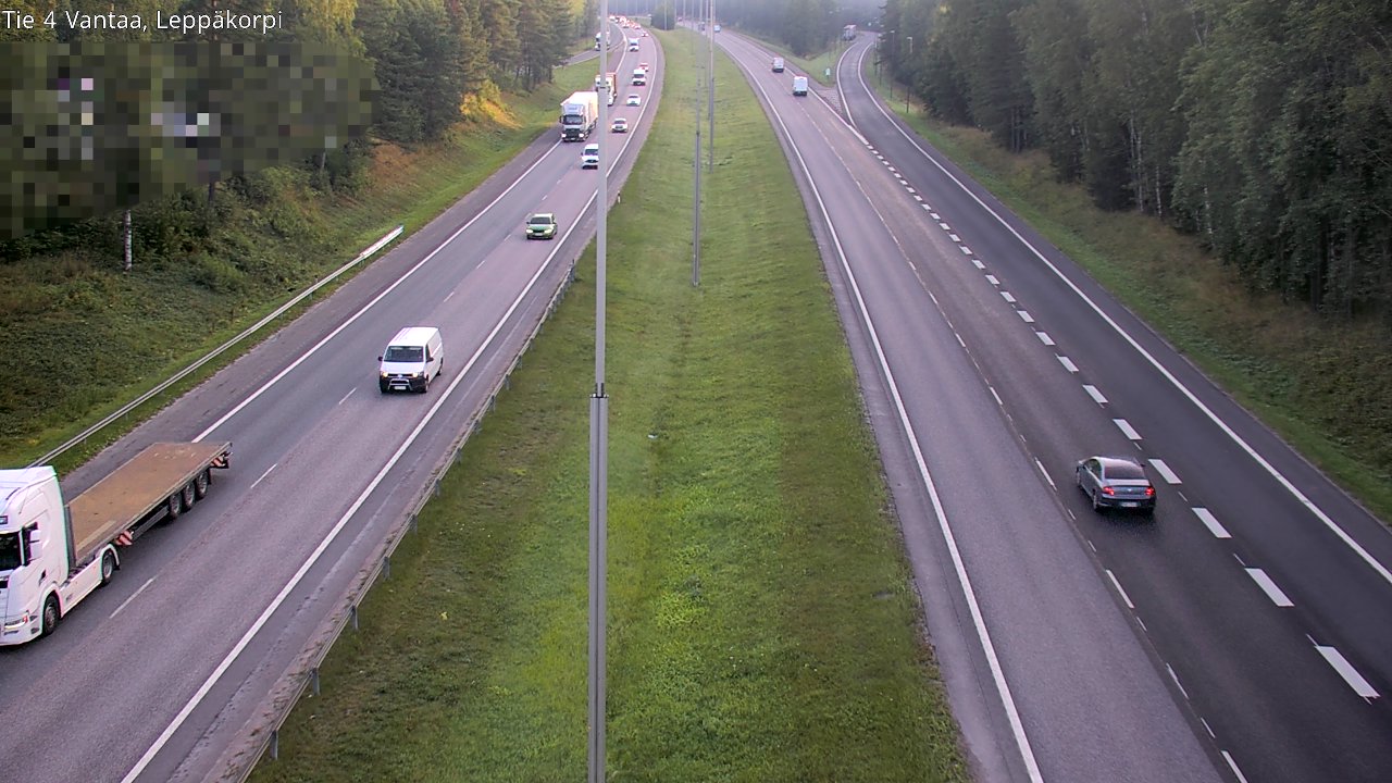 Weather Camera Image Road 4 Vantaa Leppäkorpi, Vantaa, Uusimaa