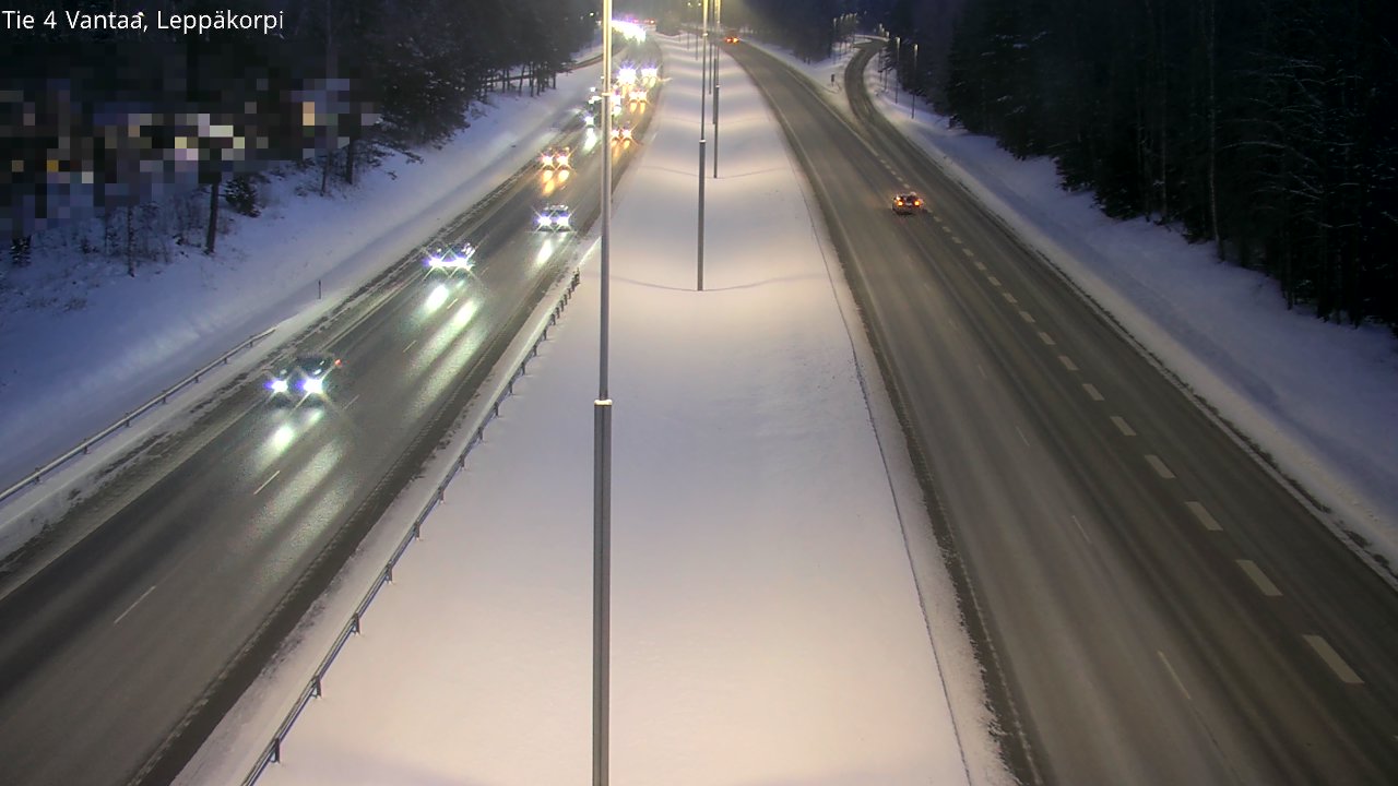 Kelikamerat Kuva Tie 4 Vantaa Leppäkorpi, Vantaa, Uusimaa