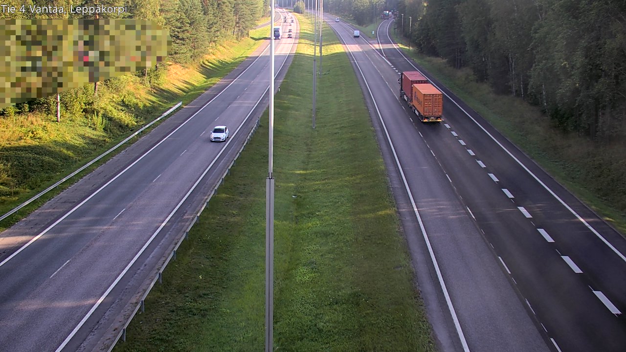 Weather Camera Image Road 4 Vantaa Leppäkorpi, Vantaa, Uusimaa