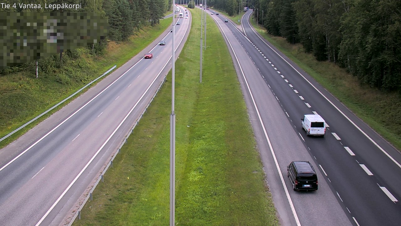 Weather Camera Image Road 4 Vantaa Leppäkorpi, Vantaa, Uusimaa