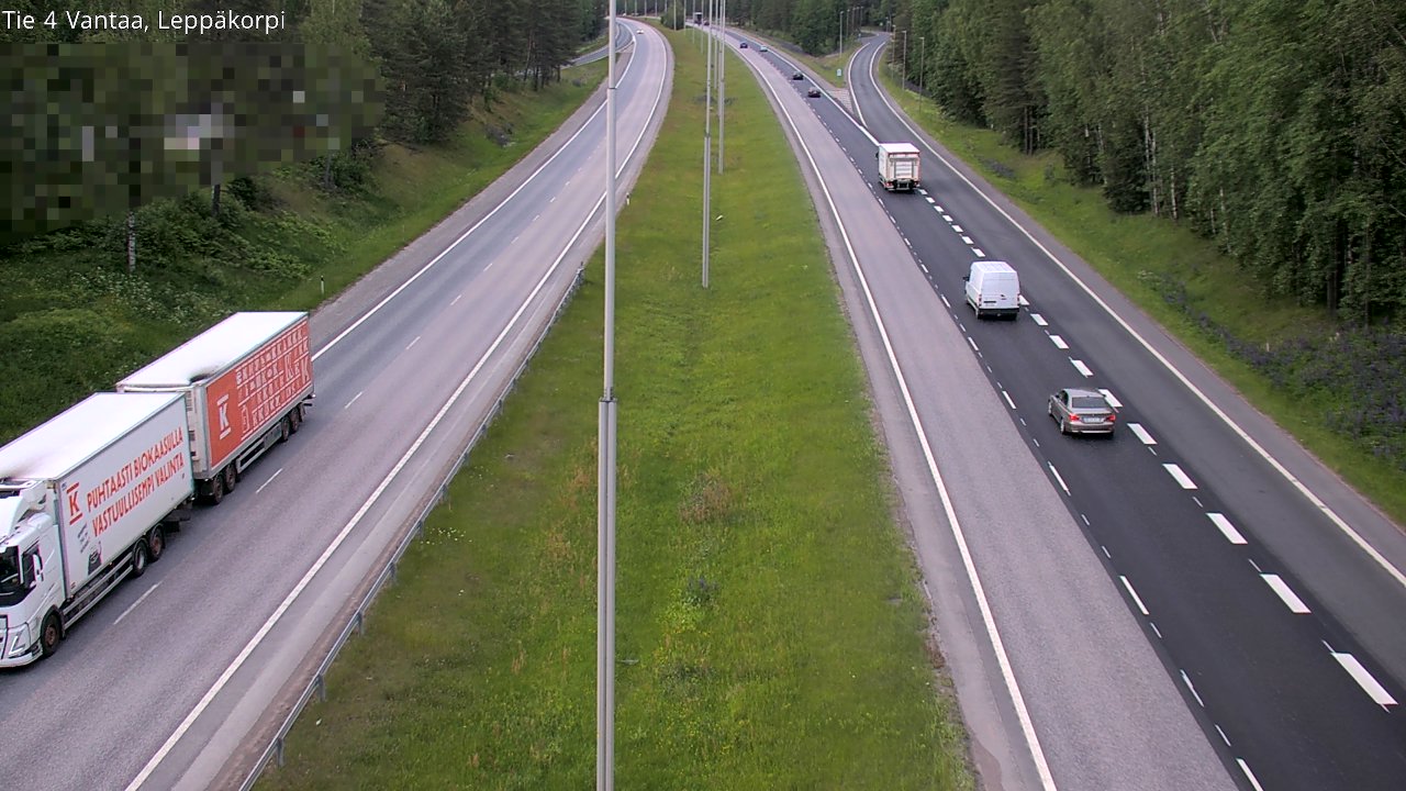 Kelikamerat Kuva Tie 4 Vantaa Leppäkorpi, Vantaa, Uusimaa