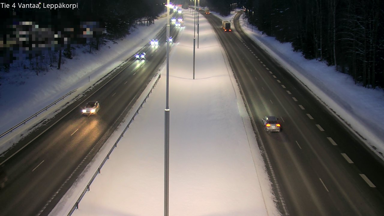 Kelikamerat Kuva Tie 4 Vantaa Leppäkorpi, Vantaa, Uusimaa