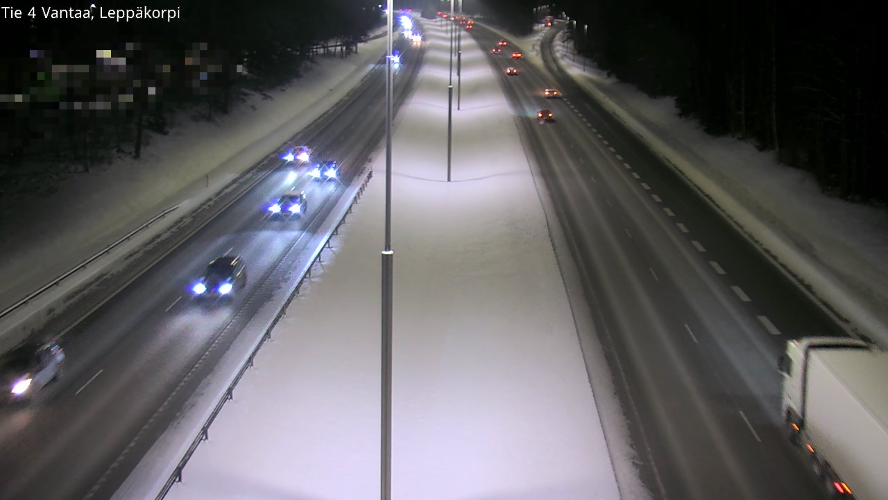 Weather Camera Image Road 4 Vantaa Leppäkorpi, Vantaa, Uusimaa