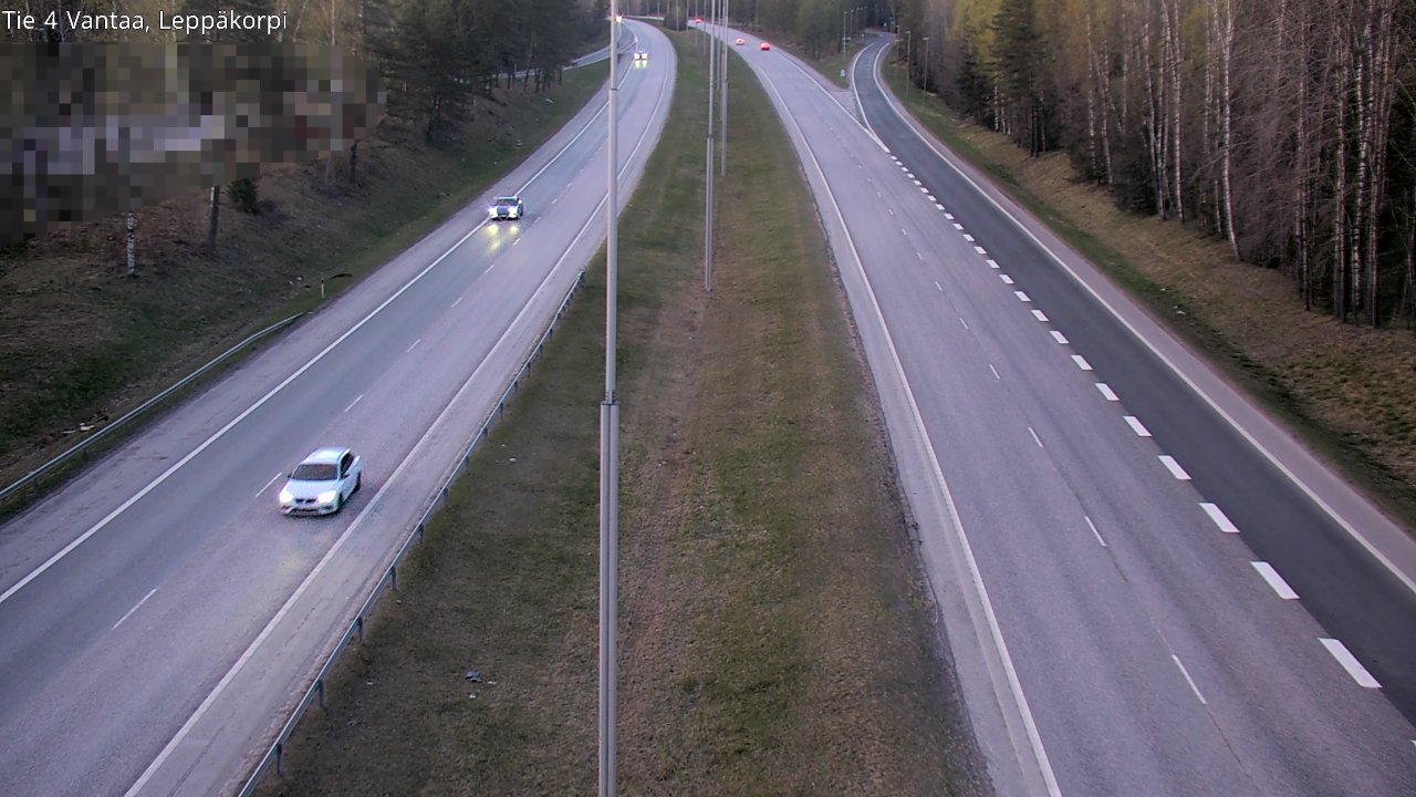 Weather Camera Image Road 4 Vantaa Leppäkorpi, Vantaa, Uusimaa