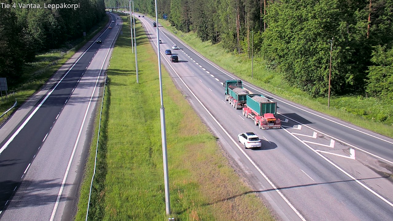 Kelikamerat Kuva Tie 4 Vantaa Leppäkorpi, Vantaa, Uusimaa