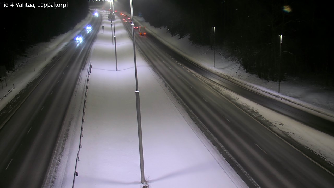 Kelikamerat Kuva Tie 4 Vantaa Leppäkorpi, Vantaa, Uusimaa