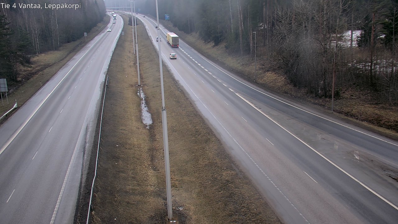 Weather Camera Image Road 4 Vantaa Leppäkorpi, Vantaa, Uusimaa