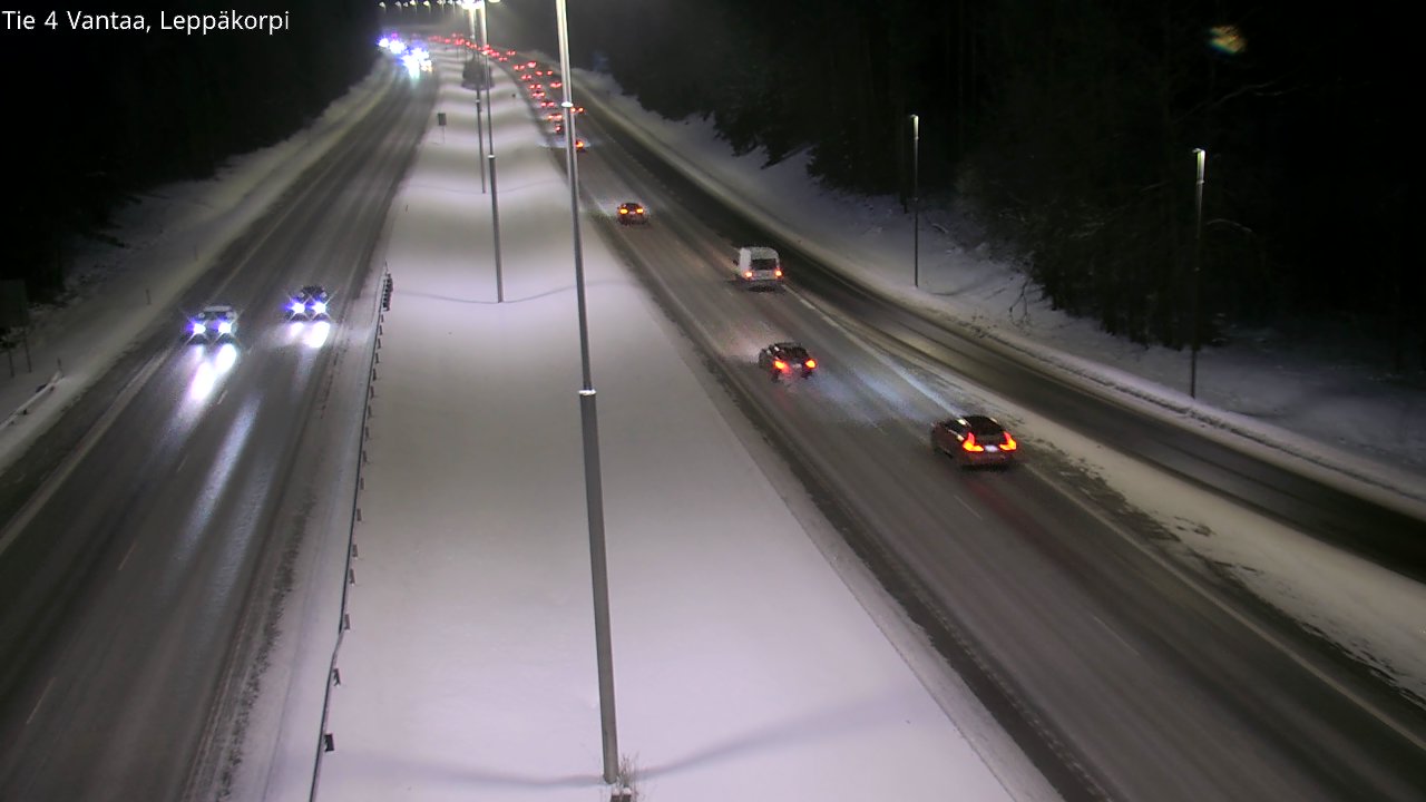 Kelikamerat Kuva Tie 4 Vantaa Leppäkorpi, Vantaa, Uusimaa