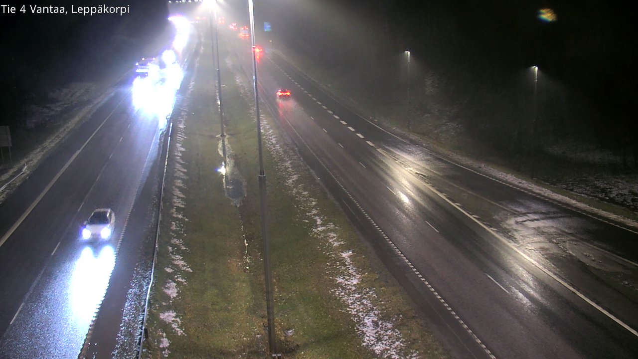 Weather Camera Image Väg 4 Vanda Alkärr, Vantaa, Uusimaa