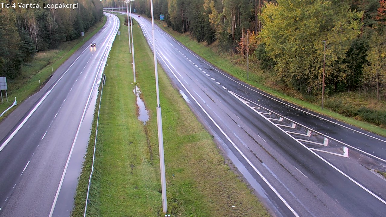 Weather Camera Image Road 4 Vantaa Leppäkorpi, Vantaa, Uusimaa