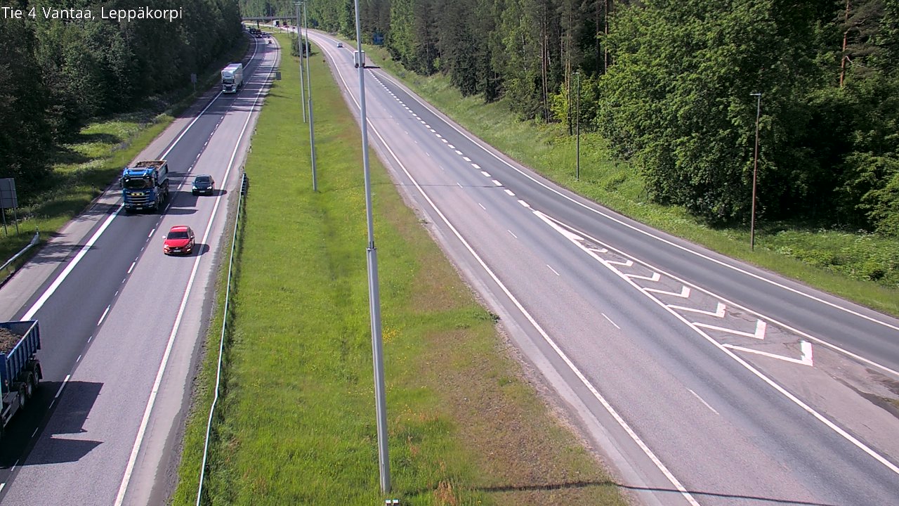 Kelikamerat Kuva Tie 4 Vantaa Leppäkorpi, Vantaa, Uusimaa